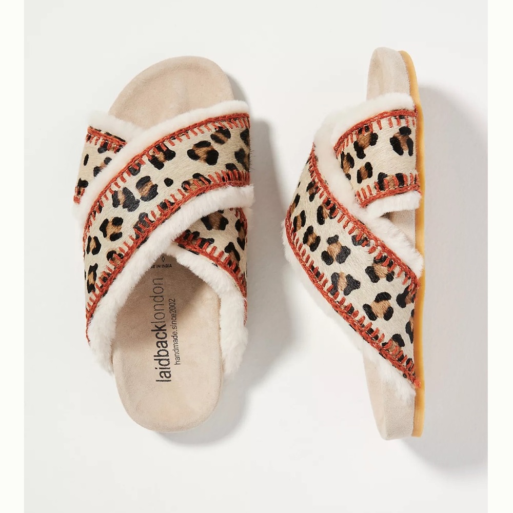 Laidback London CALI Anthropologie slipper